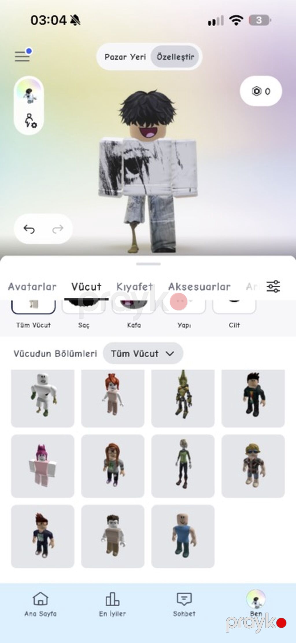 Roblox avatar dizaynı və fərdiləşdirmə xidməti Xidmətin məzmunu — Dekor, dizayn, smeta və planlama, Bakı (3)