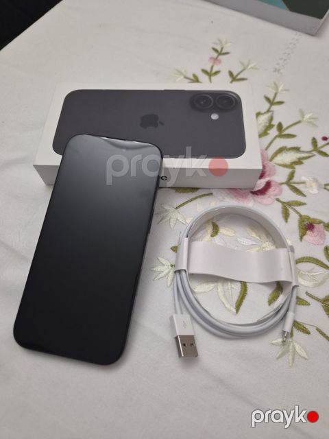 Apple iPhone 16 Black 128GB/8GB — Bakı