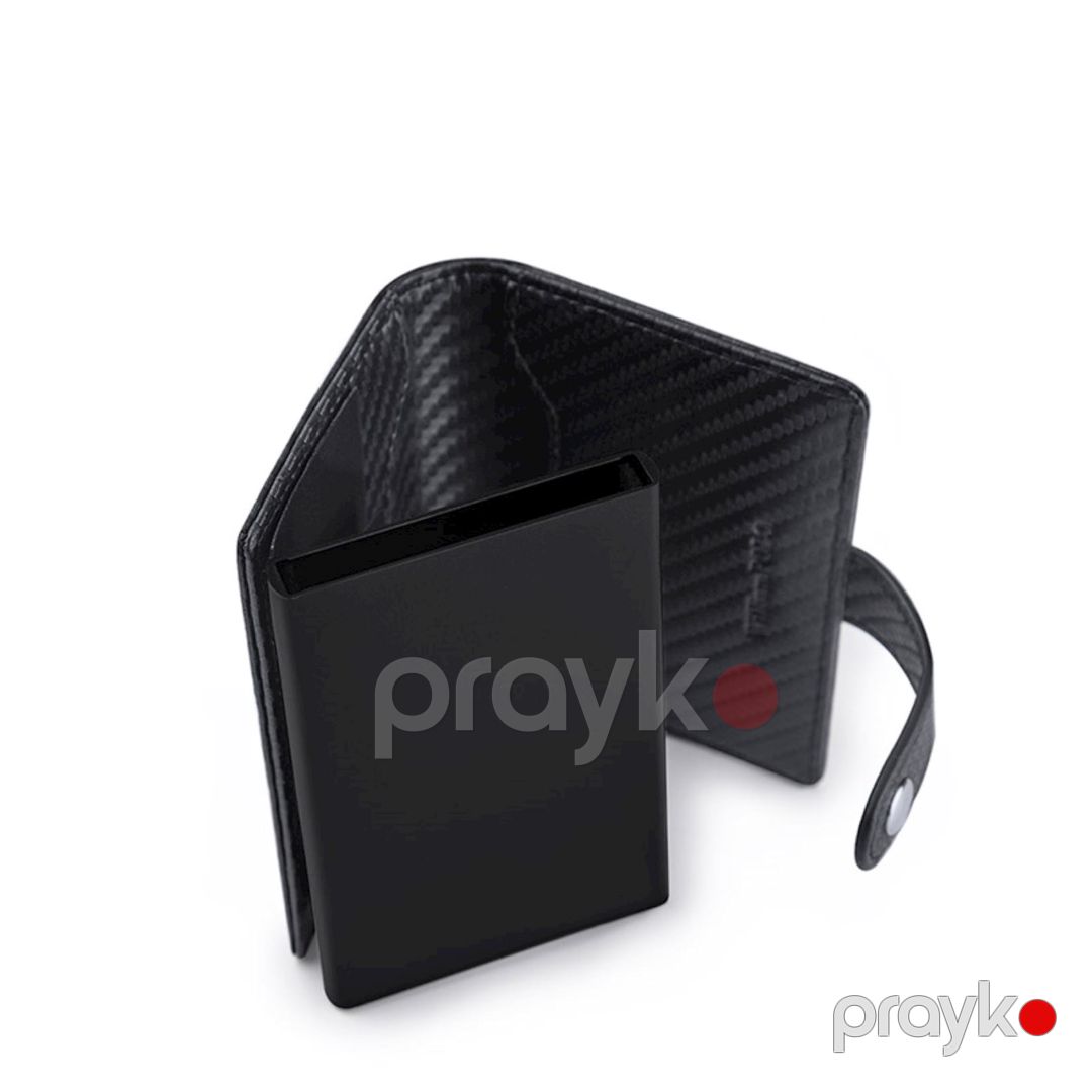 Kişilər üçün dəri pul kisəsi William Polo POLO215273, qara — Mallar, Bakı (3)