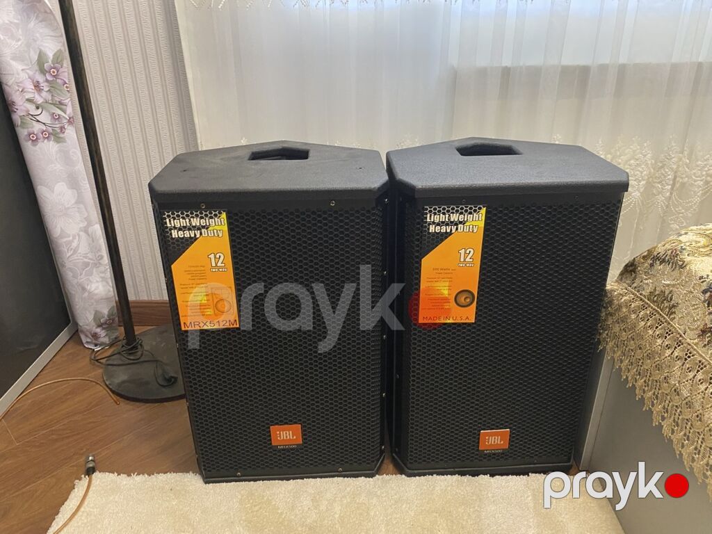 JBL MRX500 seriyası – MRX512M passiv səsgücləndiricilər (cüt) - Tip — Dinamiklər və akustik sistemlər, Bakı (4)