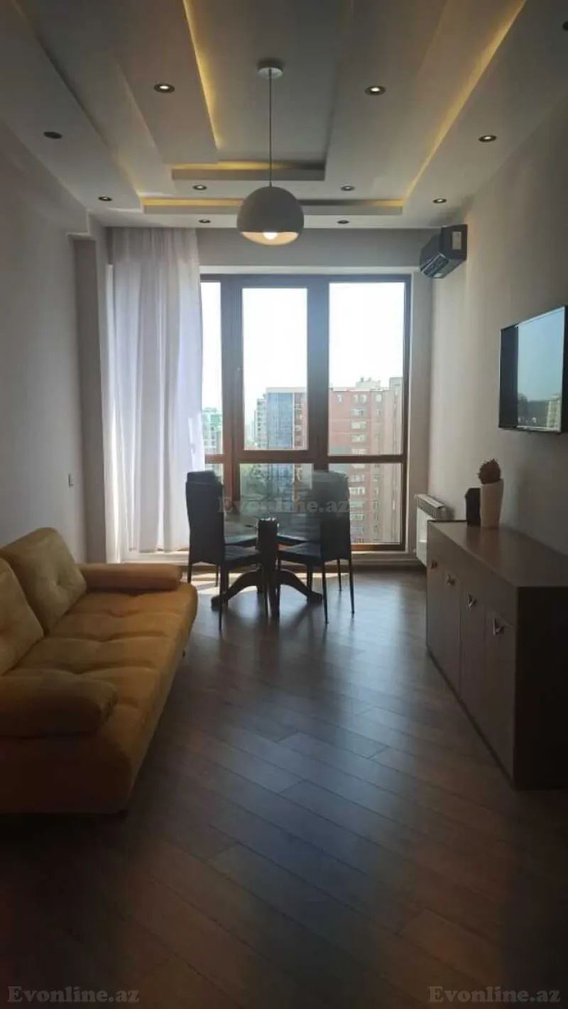 Kirayə verilir 2 otaqlı Mənzil Yeni tikili 55 m² Bakı, Nəsimi r — Bakı
