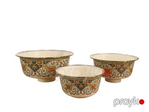 Kasalar dəsti, 24 sm/28 sm/32 sm, 2000 ml/3000 ml/4000 ml, paslanmayan polad — Bakı
