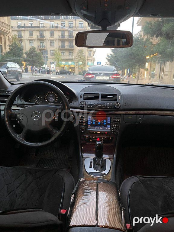 Mercedes E 220, 2.2 L, 2004 il, 600 000 km — Avtomobillər, Bakı (10)