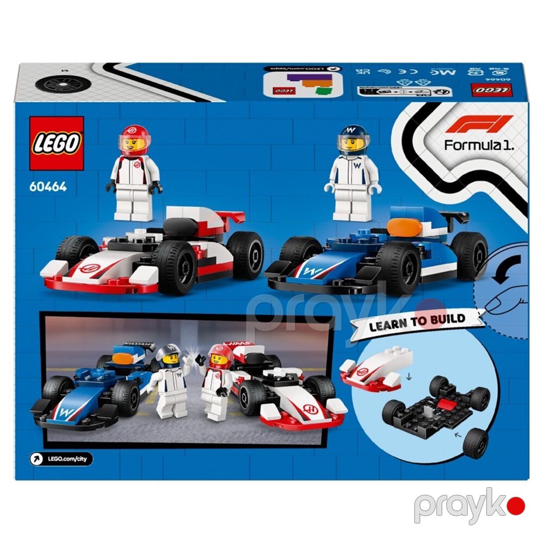 Konstruktor No Brand City F1 Williams Racing & Haas F1 Race Cars 60464 — Mallar, Bakı (3)