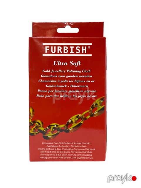 Qızıl zinyət əşyalarının təmizlənməsi üçün salfet Furbish Ultra Soft, pambıq, 270x360 mm — Bakı