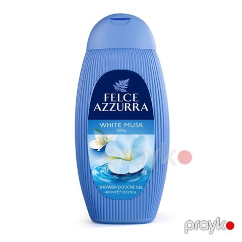 Duş geli Felce Azzurra Ağ Müşk 400 ml — Bakı