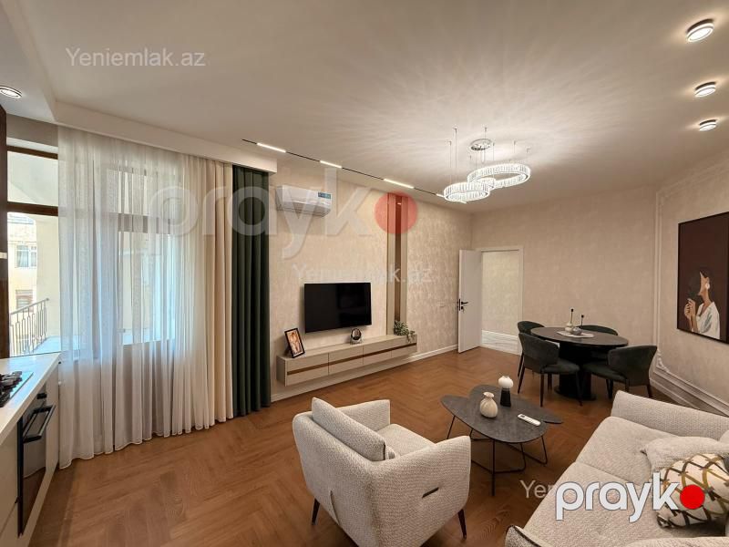 Satılır 3 otaqlı Bina evi menzil (Yeni tikili), 88 m², Nəsimi rayonu — Mənzil, Bakı (5)