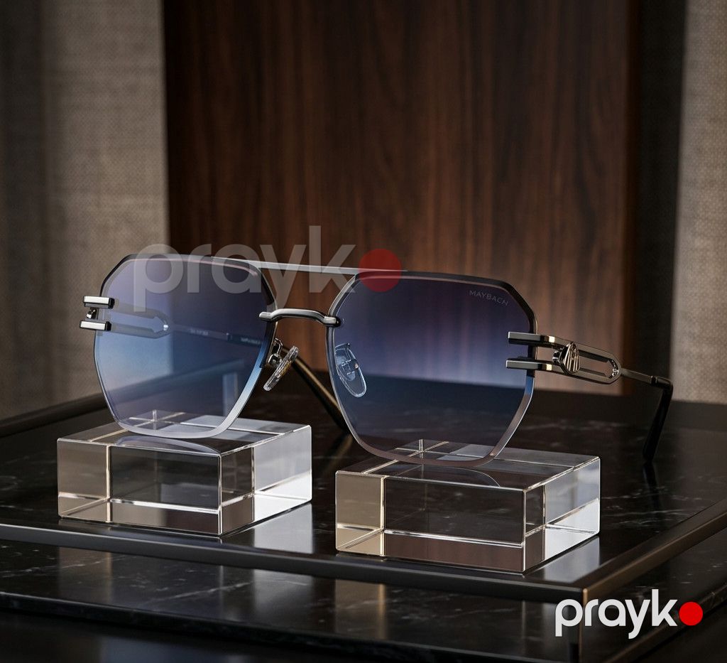 Kişilər üçün günəş eynəkləri VZYN025 blue gradient silver — Mallar, Bakı (2)
