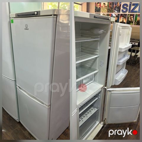 Indesit iki kameralı soyuducu - Aşağıda dondurucu, yuxarıda soyutma — Digah
