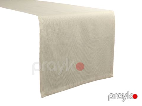 Ranner süfrəsi Porland Bohem Altin 04STY001758, düzbucaq, parça, 45x150 sm, bej — Bakı