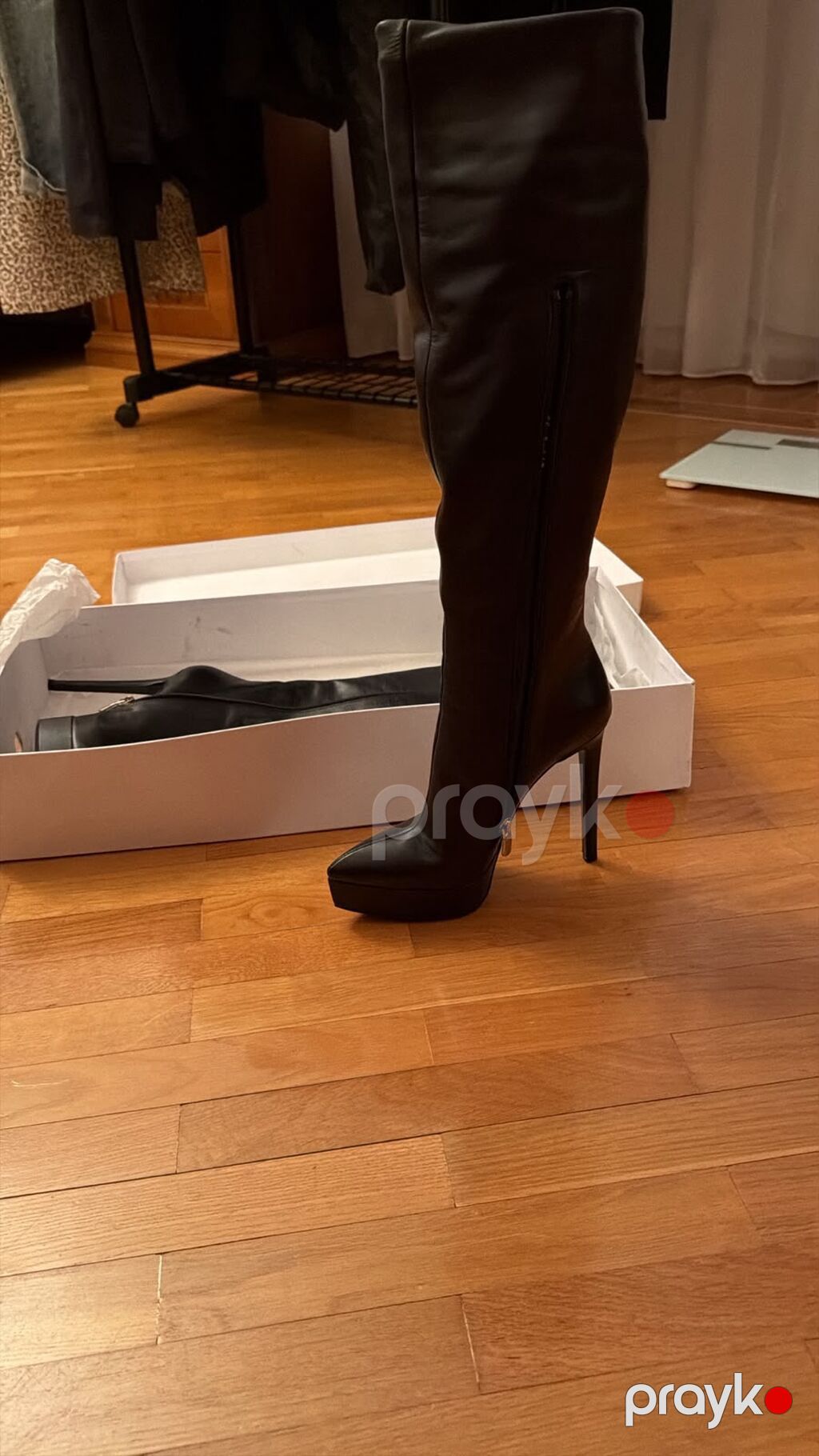 Ölçü: 38.5, rəng - Qara, Yeni — Çəkmə, Bakı (2)