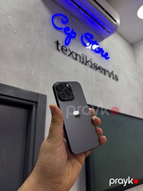 Apple iPhone 15 Pro Black Titanium 128GB/8GB — Bakı