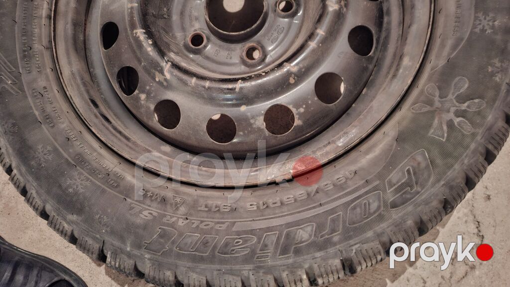 Az islenmis 4 eded komplekt qis disk teker kalpak — Diskləri, Qusar (4)