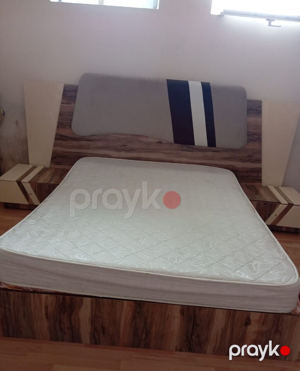 Yataq desti seliqeli işlənib. Problemi yoxdur matras var. Baza — Yataq otağı mobilya dəstləri, Bakı (4)