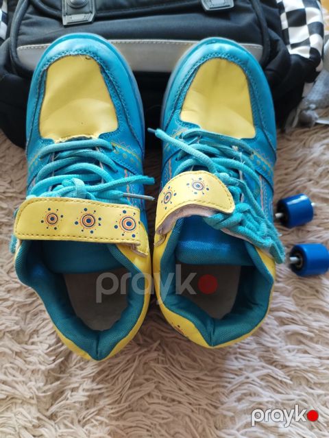 Uşaq üçün təkərli idman ayaqqabıları (roller shoes) - Rəng — Bakı