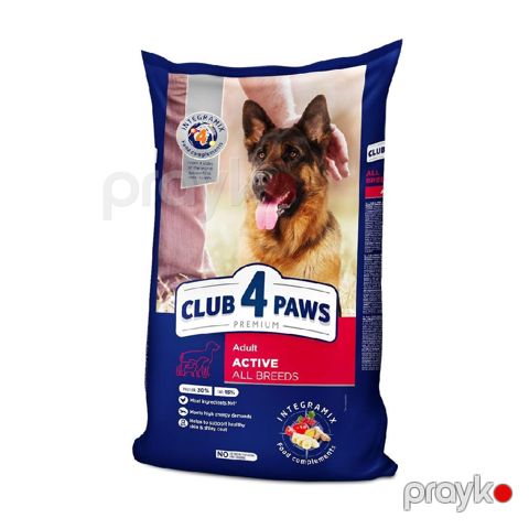 Quru yem Club 4 Paws Premium, 20 кг — Bakı