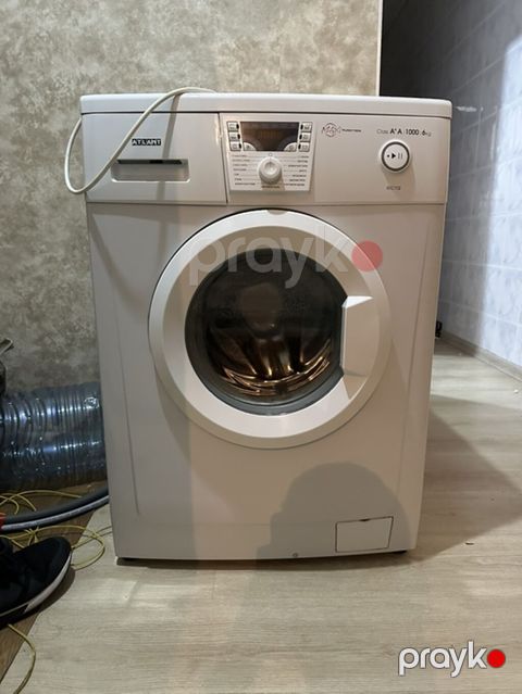 Atlant çamaşır yuyan maşın - Ön yükləməli model - 6 kq yuma həcmi — Masazır