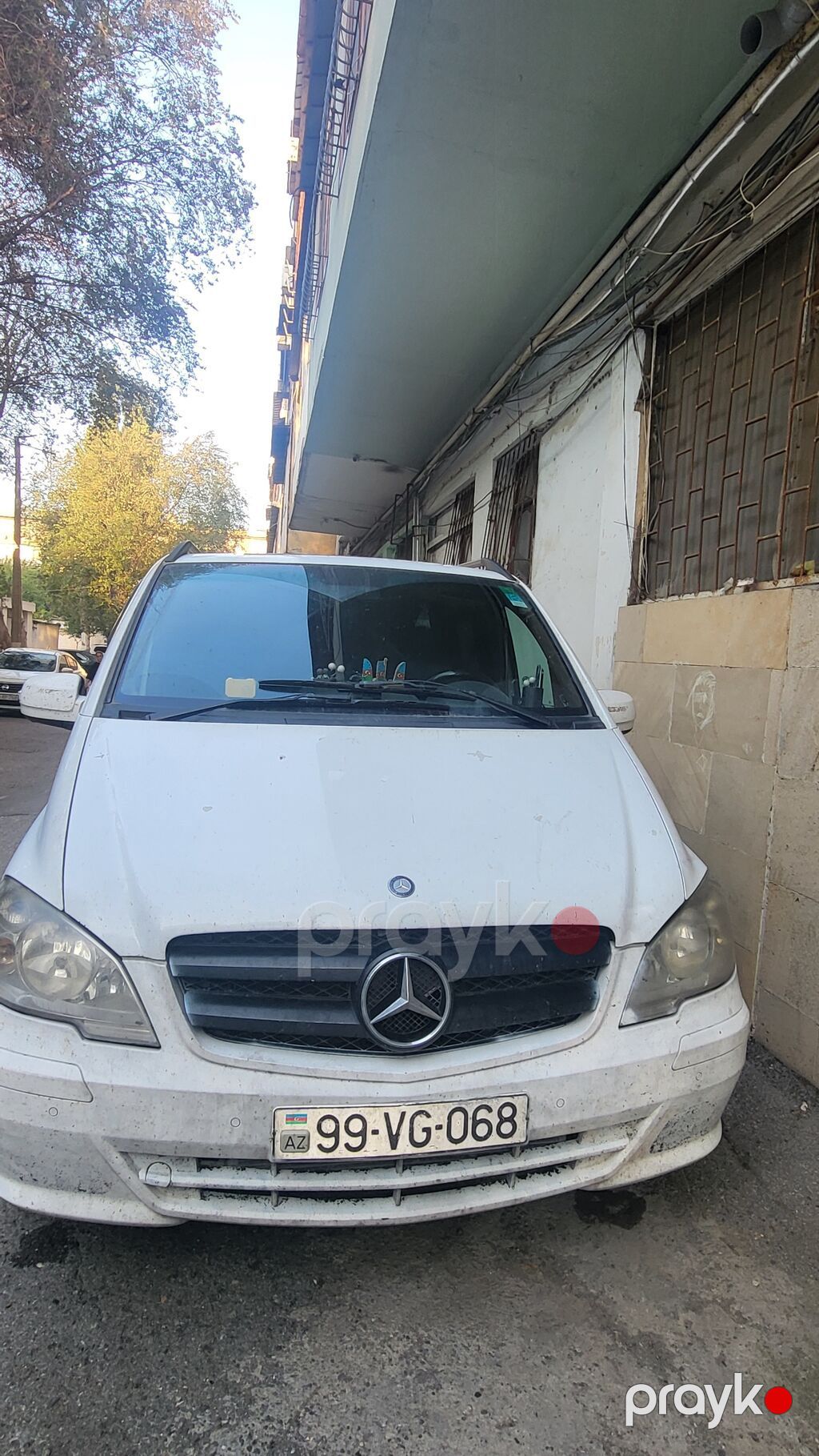 Mercedes-Benz Vito CDi miniven - Kuzov: uzun gövdə, ağ rəng - Yan — Avtomobillər, Bakı (3)