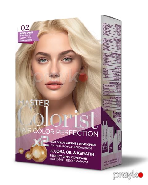 Krem-boya Master Colorist, 0.2 Baby Blonde, 185 ml — Bakı