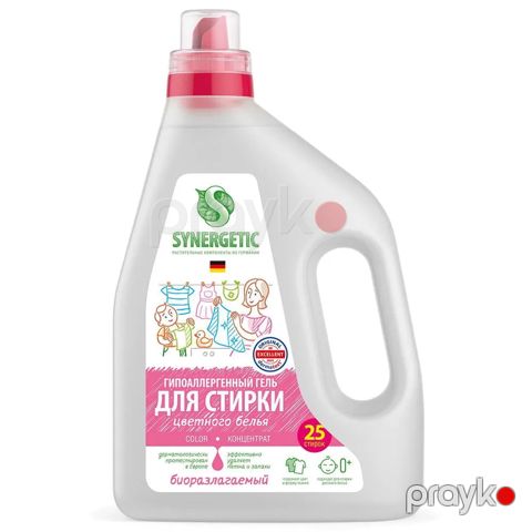 Paltar yumaq üçün gel Synergetic Color rəngli paltarlar üçün, 1.5 l — Bakı