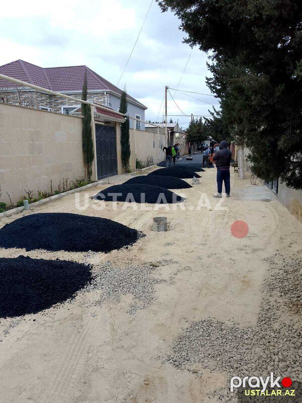 Asfalt Örtuyunun Vurulmasi, 1 metrden b — Tikinti xidmətləri, Bakı (2)
