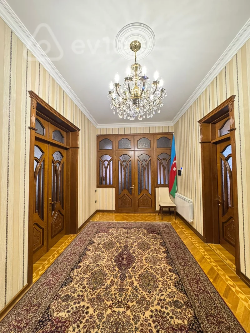6 otaqlı həyət evi, 480 m², Q.Qarayev pr — Ev, villa, Bakı (11)