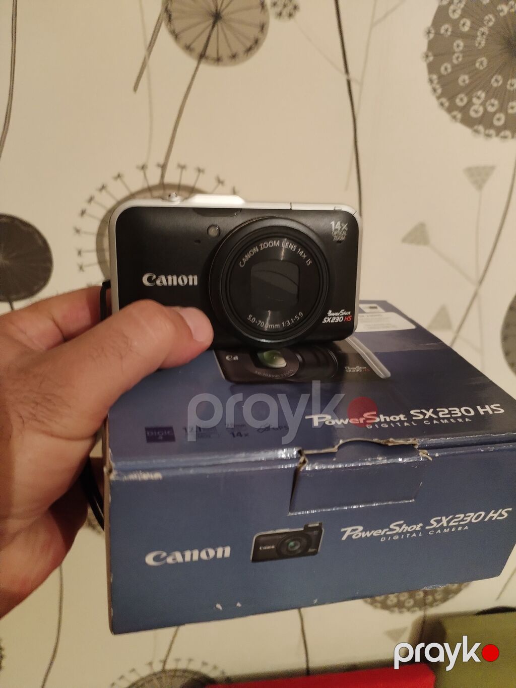 Canon Power shot SX230 HS ideal veziyyetde yeni kimidir full komplekt — Fotoaparat, Bakı (2)