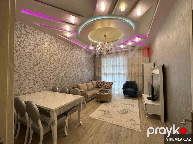 Xətai rayonunda 2 otaqlı Yeni tikili Kirayə verilir, 93 m² — Mənzil, Bakı (5)