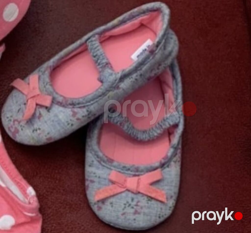 Rəng - Boz Baletkalar, Mothercare, Ölçü: 16, Qız üçün — Ayaqqabılar və baletlər, Bakı (3)