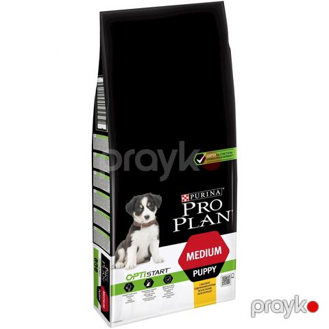 Quru yem küçüklər üçün Purina Pro Plan Medium Puppy orta cinslər üçün 12 kq — Bakı