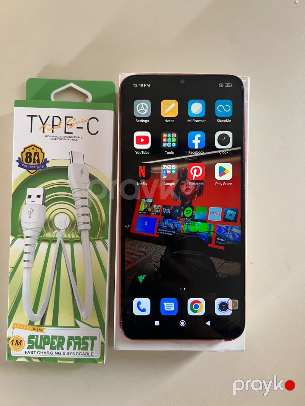 Redmi 9T, 128 GB, rəng - Qırmızı, Face ID — Xiaomi, Bakı (4)