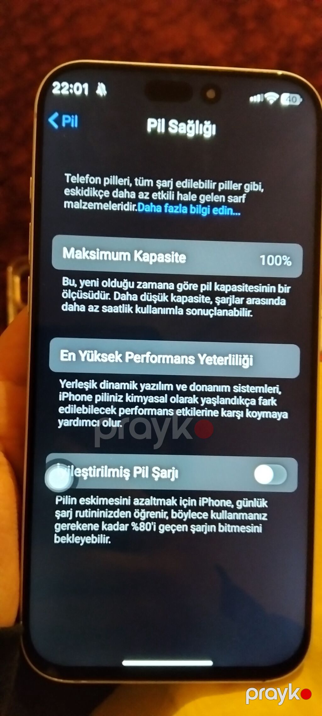 IPhone 17 Pro Max, 128 GB, Gümüşü, Face ID — Apple iPhone, Bakı (5)
