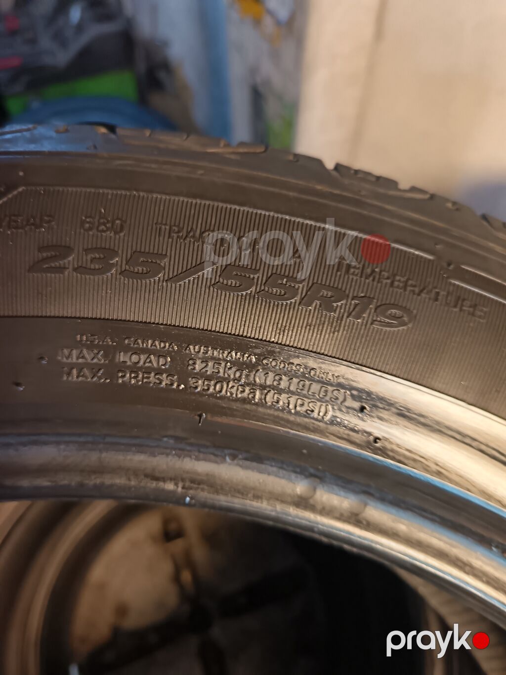 Hankook şin dəsti – 4 ədəd Ölçü: 235/55 R19 Yük/sürət göstəricisi — Şinlər, Bakı (2)