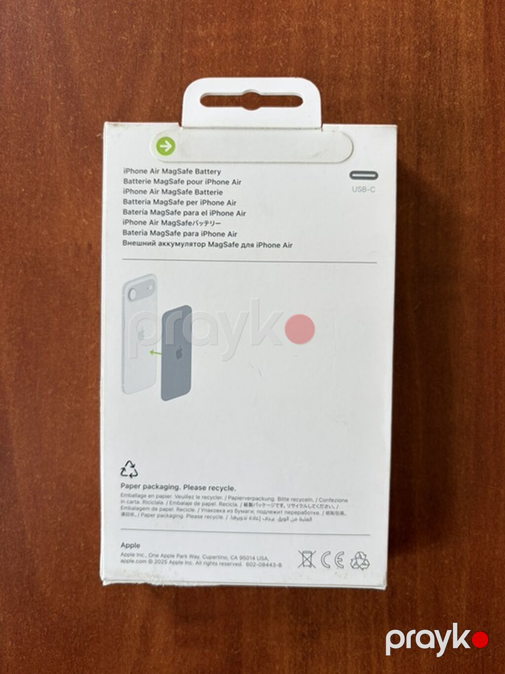 Apple iPhone Air MagSafe Battery Yenidir istifade olunmayib — Powerbank-lər, Bakı (2)