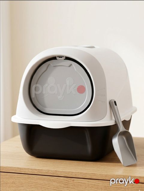 Biotualet heyvanlar üçün ZOO46, 35x26 sm, ağ/qəhvəyi — Bakı