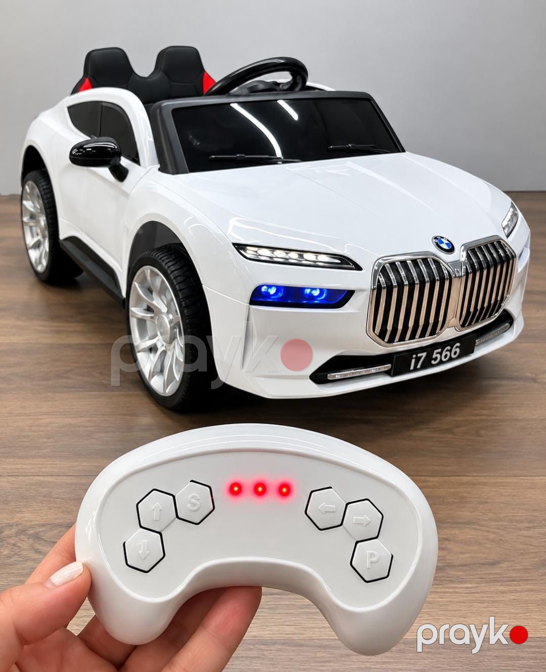 Uşaq elektrik avtomobili ABC566, 6 yaşa qədər, 1 yer, 3-6 km/s — Mallar, Bakı (2)
