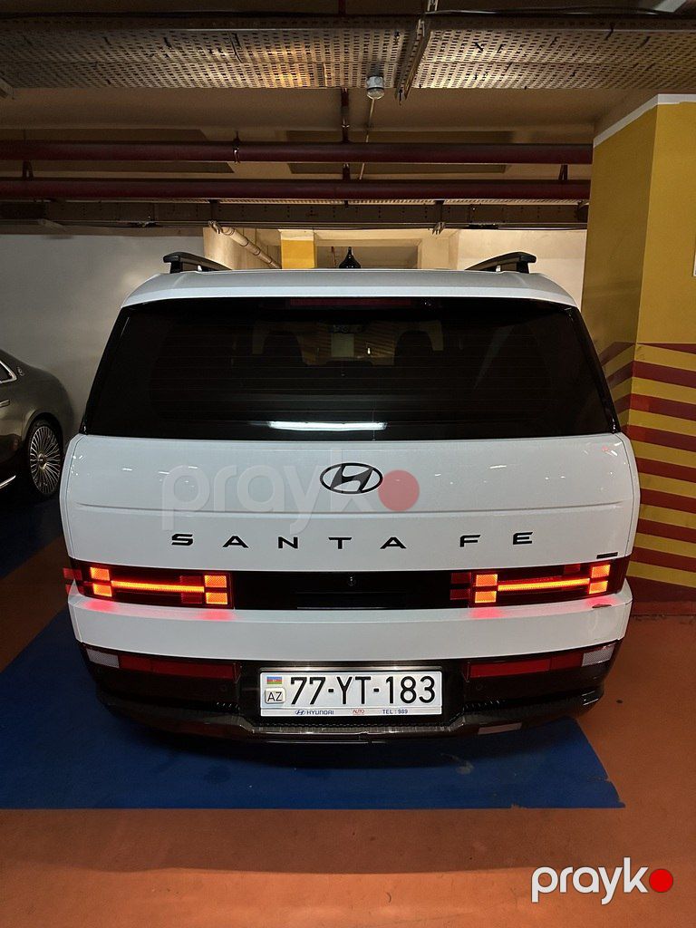 Hyundai Santa Fe, 2.5 L, 2024 il, 27 000 km — Avtomobillər, Bakı (2)
