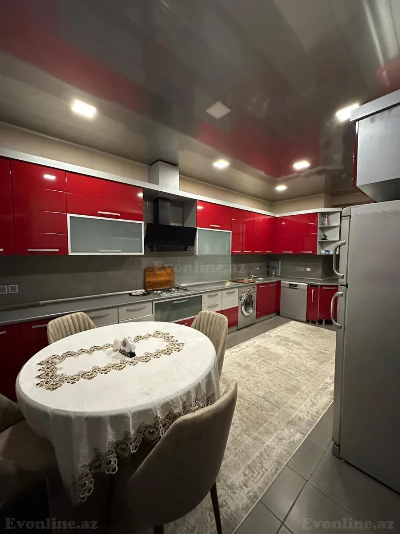 Kirayə verilir 3 otaqlı Mənzil Yeni tikili 145 m² Bakı, Yasamal r., Elmlər Akademiyası m — Mənzil, Bakı (7)