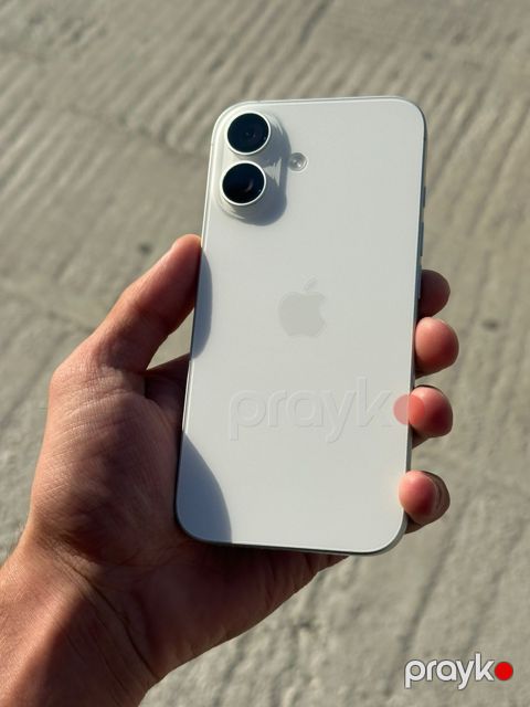 Apple iPhone 16 White 128GB/8GB — Bakı