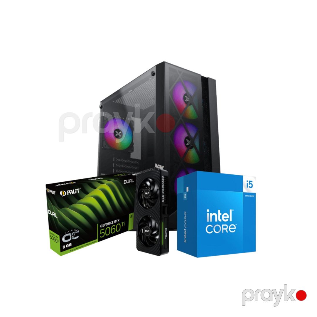 PulseFire Gaming PC - RTX 5060TI, İ5-14400 — Masaüstü kompüterlər, Bakı (2)