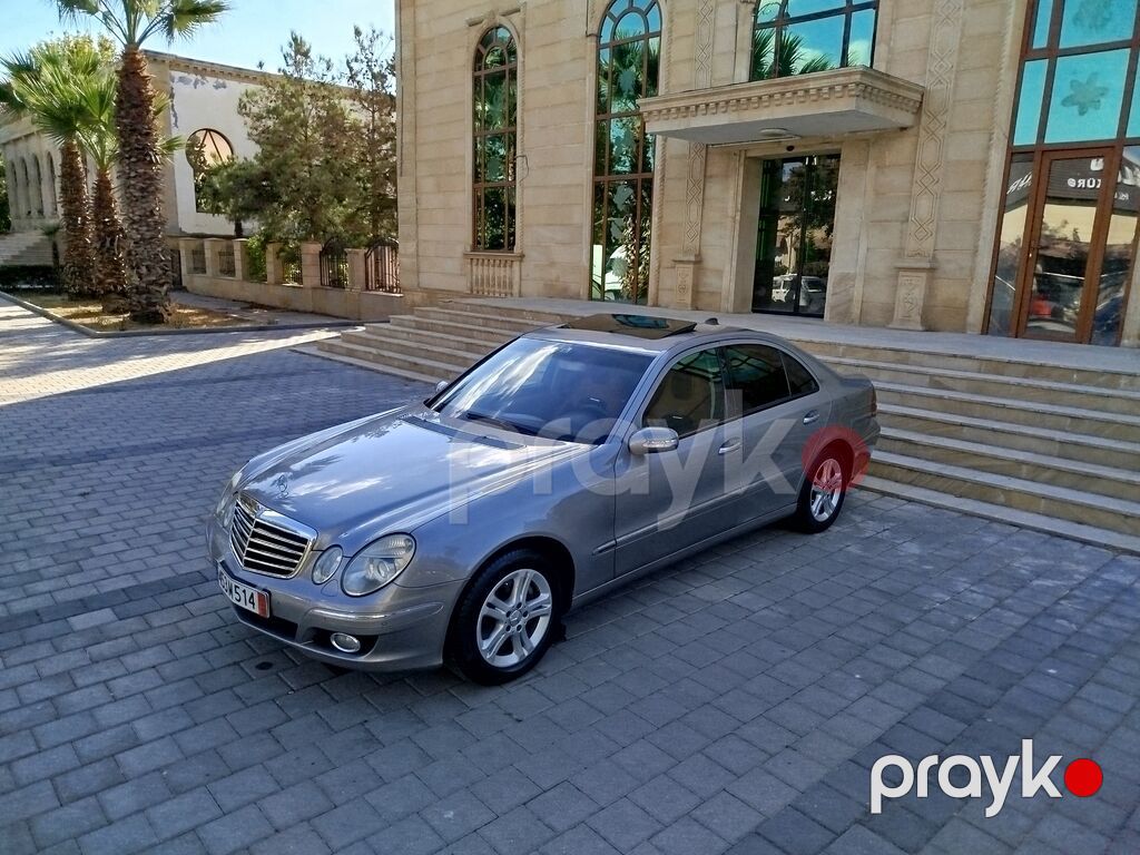 Mercedes-Benz E-Class: 2.7 l 2003 il Sedan — Avtomobillər, Yevlax (3)