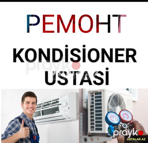 Kondisianerlerin təmiri qaz vurulması