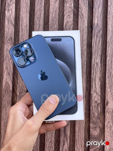 Apple iPhone 15 Pro Blue Titanium 128GB/8GB — Bakı