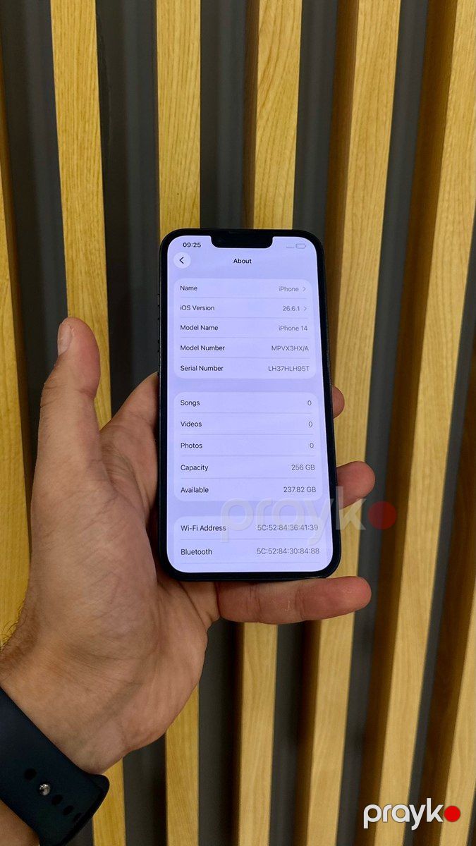 Apple iPhone 14 Midnight 256GB/4GB — Smartfonlar, Bakı (4)