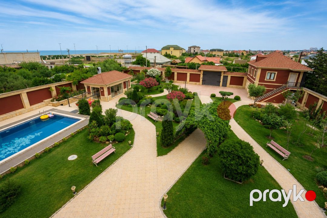 Satılır 9 otaqlı həyət evi/bağ evi 1000 m² — Ev, villa, Bakı (5)
