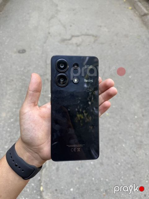 Redmi Note 13, 256 GB, rəng - Qara, Barmaq izi, İki sim kartlı, Face ID — Bakı