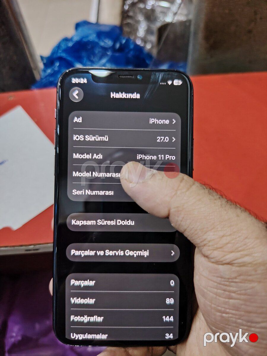 Apple iPhone 11 Pro Space Gray 256GB/4GB — Smartfonlar, Gəncə (8)