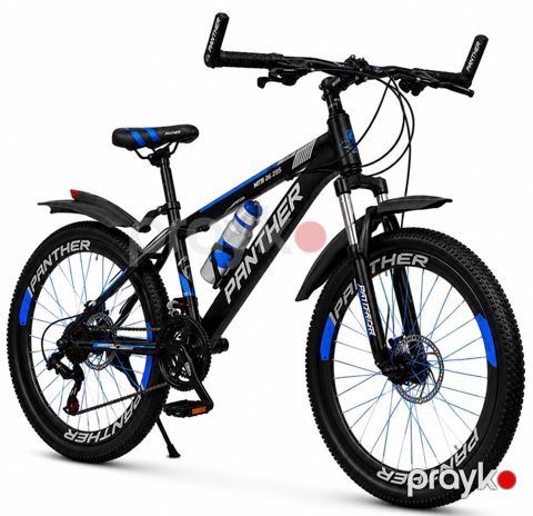 Dağ velosipedi Panther AYKN01, 24", 8-12 yaş, mavi/qara — Bakı