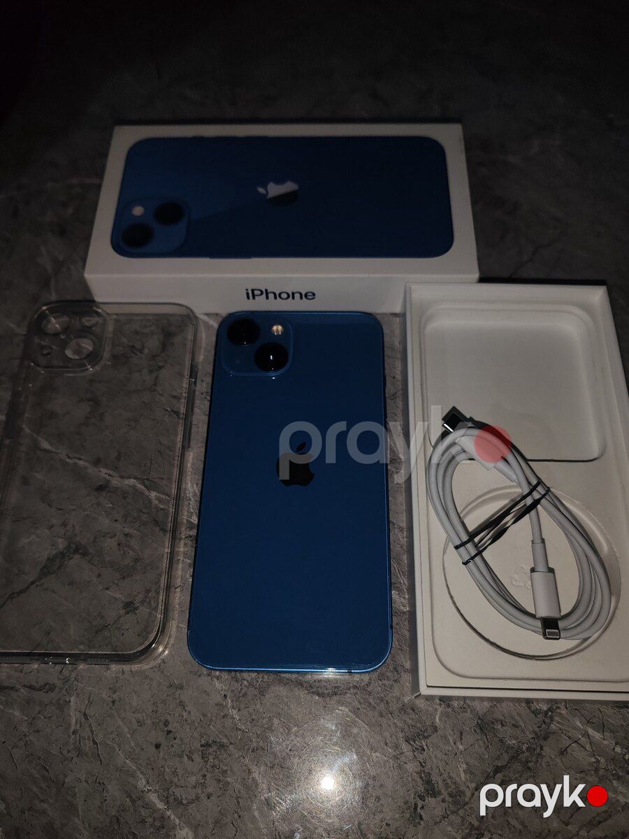 Apple iPhone 13 Blue 128GB/4GB — Smartfonlar, Bakı (2)