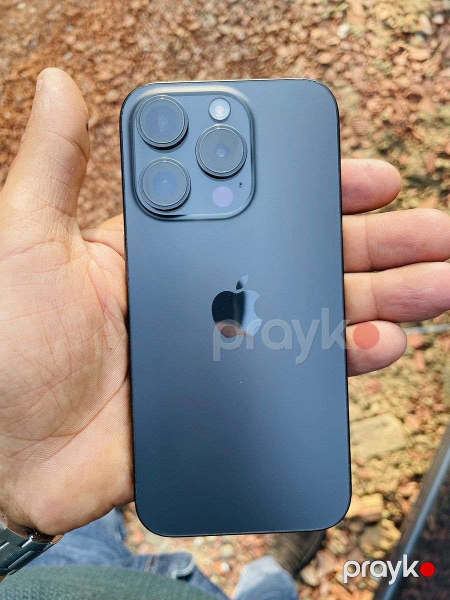 Apple iPhone 15 Pro Black Titanium 128GB/8GB — Smartfonlar, Bakı (3)